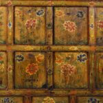 Tibetan Altar Cabinet with Original Painting - 19th Century - Image 4