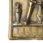 Bronze Votive Panel Of Virabhadra From Deccan - 19th Century - Image 5