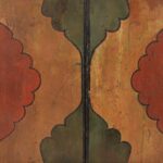 Painted Indian Window Shutter from Hyderabad - 19thC - Image 6