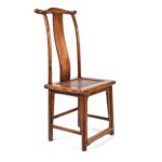 Walnut Chinese Officials Hat Chair From Shanxi - 19thC - Image 3