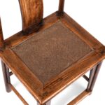 Walnut Chinese Officials Hat Chair From Shanxi - 19thC - Image 5