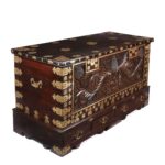 Carved 'Malabar' Chest From Kutch - Mid 19th Century - Image 3