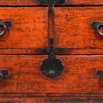 3 Drawer Negoro Tansu Chest From Japan - Meiji Period - Image 4