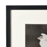 Framed Eagle Japanese Woodblock Print By Ohara Koson - Early 20th Century - Image 4