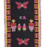 Hand Woven Sash from West Flores Indonesia - Family Planning  Motif - Image 2