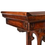 Ming Style Huali Chinese Console Table - Circa 1945 - Image 6