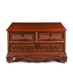Painted Indonesian Madura Chest - 19th Century