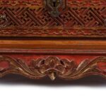 Painted Indonesian Madura Chest - 19th Century - Image 7