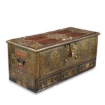 Brass Studded Teak Zanzibar Chest From Surat  - 19th Century - Image 3