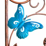 Bronze Effect Butterfly Garden Bird Bath and Bird Feeder - Image 5