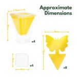4 Pack of Fruit Fly Trap with Sticky Traps - Image 5