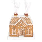 Gingerbread House Incense Cone Burner With 15 Cinnamon Incense Cones - Image 2