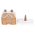 Gingerbread House Incense Cone Burner With 15 Cinnamon Incense Cones - Image 6