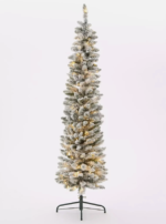 6ft Artificial Snow Effect Christmas Tree - Image 3