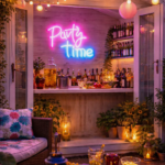 LED Hanging Neon Party Light