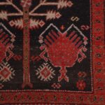 Hamadan Rug All Over Herati Design from North West Persia - Ca 1920 308 x 102 cm - Image 2