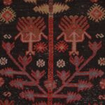 Hamadan Rug All Over Herati Design from North West Persia - Ca 1920 308 x 102 cm - Image 3