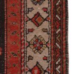 Hamadan Rug All Over Herati Design from North West Persia - Ca 1920 308 x 102 cm - Image 4