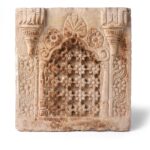 Carved Stone Jali Panel From Jaisalmer - 19th Century