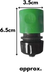 1/2 Inch Female Hose Connector with Water Stop Quick Connect - Image 3