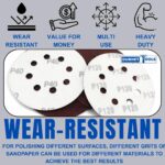 Sanding Discs 150mm 50 Pack Hook and Loop Mixed Grit - Image 5