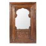 Window Mirror From Madhya Pradesh - 19th Century