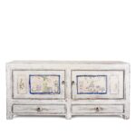 White Painted Sideboard From Mongolia - Ca 1920 - Image 2
