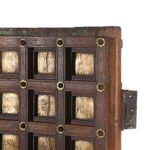 Rosewood & Brass Doors from Ajmer - 19thC - Image 3