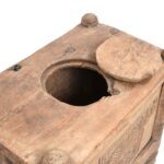 Carved Tribal Cedar Storage Chest From The Kulu Valley - 19thC - Image 3