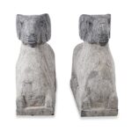 Hand Carved Granite Rams From Hebei Province - Image 4