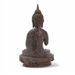 Cast Bronze Sitting Buddha Statue - Vitarka Mudra - Image 4