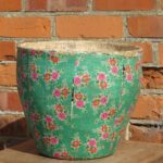 Papier Mache Bin From Shanxi - Ca 70 Yrs Old - Image 2