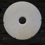 Polished Marble Bi on Iron Stand - Image 2