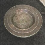 Tibetan Brass and Copper Tazza - Silver Plated Rim - Image 7