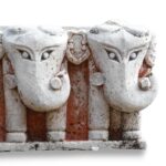 Carved Marble Elephant From India - Early 19thC - Image 3