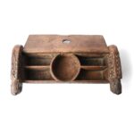 Carved Teak Harpa Box From Banswara - 19thC - Image 3