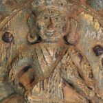 Carved Teak Panel From Gujarat - 19thC - Image 2