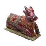 Painted Nandi Bull From Tamil Nadu - Ca 1920