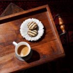 Sturdy Tea Tray with Iron Handles - Image 2