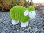 Stone & Grass Effect Sheep Garden Ornament Resin Statue 35cm - Image 7