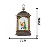 Christmas Snow Globe Lantern Scene Tree Ornament - Image 7