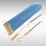 10M Fibreglass Cable Rod Kit 13 Piece Wire Pulling Tool Set - Image 5