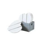 Chic Grey Wood Love Heart Coasters With Storage Box - Image 3