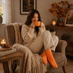 Pumpkin Shaped Mug and Socks Set - Image 7