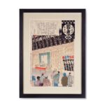 Framed Japanese Wood Block Prints - 19thC