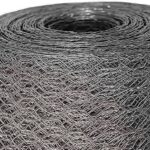 Galvanised PVC Coated Steel Wire Fencing Mesh 1.7m x 30m