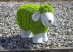 Stone & Grass Effect Sheep Garden Ornament Resin Statue 35cm - Image 2