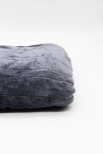 Grey Heated Electric Fleece Throw Blanket 10 Heat Settings 160cm - Image 2
