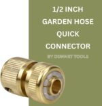 1/2 Inch Brass Hose End Connector - Image 3