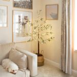 180cm Pre-Lit Birch Twig Tree with 48 Warm White LED Lights - Image 4